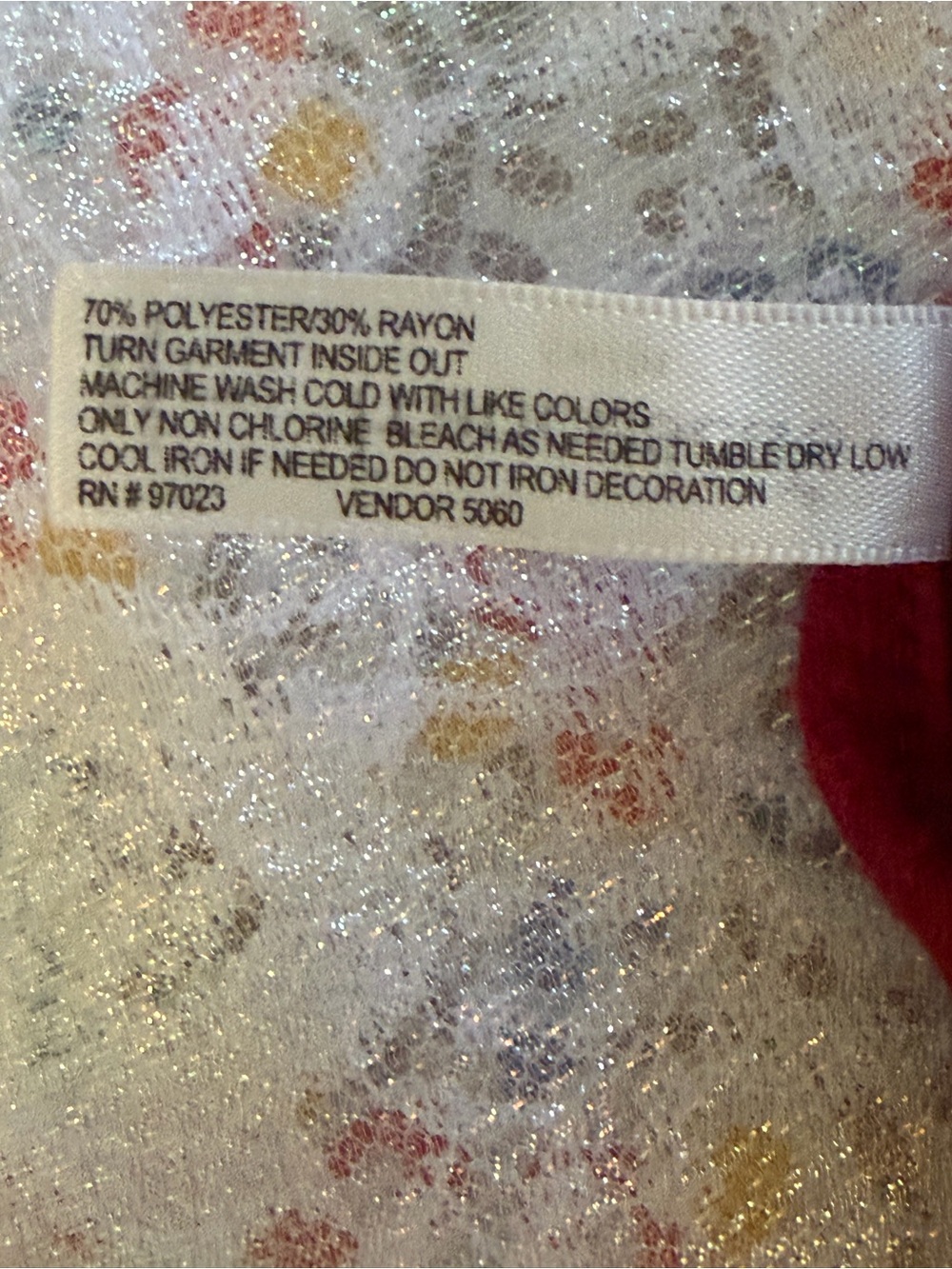 Francesca's Red Swim Tank Top Size Large - Picture 4 of 6